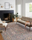 Chris Loves Julia x Loloi Rosemarie ROE-01 Stone Multi Area Rug