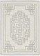 Kas Gramercy 1612 Ivory Grey Maysville Rug