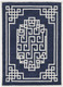 Kas Gramercy 1613 Navy Ivory Maysville Rug