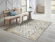 Kas Heritage 9364 Ivory Blue Chevron Rug