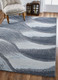 Kas Illusions 6223 Grey Blue Breeze Rug