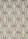 Kas Libby Langdon Upton 4300 Putty Silver Streamer Rug