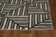 Kas Libby Langdon Upton 4304 Navy Charcoal Diagonal Tile Rug