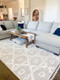 Kas Willow 1103 Ivory Beige Boho Rug
