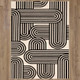 Karastan Artisan by Scott Living 91818 90097 Mod Charcoal Rug