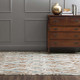 Karastan Epiphany 92202 60129 Sketched Diamond Robins Egg Blue Rug