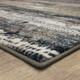 Karastan Epiphany 92204 60129 Colorful Waves Robins Egg Blue Rug