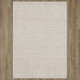 Karastan Labyrinth RG179 512 Meander Silver Birch Rug