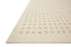 Chris Loves Julia x Loloi Polly POL-01 Ivory Natural Rug