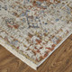 Feizy Kaia 39HWF Blue Red Rug