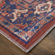 Feizy Rawlins 39HMF Red Navy Rug