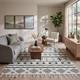 Amer Artifacts ARI-4 Pacha Ivory Rug
