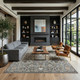 Amer Bristol BRS-15 Maneux Gray Rug