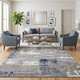 Amer Savannah SAV-8 Hannah Gray Blue Rug