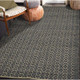 Amer Zola ZOL-6 Parquet Black Tan Rug