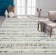 Kalaty Bliss BL-120 Le Souk Blue Grey Rug