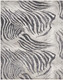 Kalaty Serengeti SG-630 Charcoal Zebra Rug