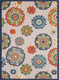 Kas Calla 6934 Ivory Suzani Rug
