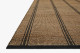 Angela Rose x Loloi Colton CON-01 Natural Black Rug
