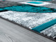 United Weavers Bristol 2050 10169 Epsilon Turquoise Rug