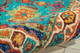 Nourison Vibrant VIB09 Teal Rug