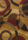 U.W. Affinity 750-00918 Ricochet Gold Rug