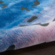 Nourison Prismatic PRS23 Black Multi Rug