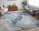 Feizy Astra 39L4F Blue Gray Ivory Area Rug