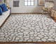 Feizy Belden T6001 Ivory Gray Area Rug