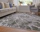 Feizy Cadiz 39N6F Gray Green Taupe Area Rug