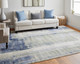 Feizy Clio 39K3F Blue Green Ivory Area Rug