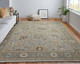 Feizy Corbitt 0612F Blue Gold Gray Area Rug
