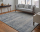 Feizy Eastfield 69AIF Blue Ivory Gray Area Rug
