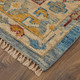 Feizy Fillmore 6944F Blue Yellow Red Area Rug