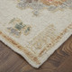 Feizy Grafton 69FLF Ivory Orange Gray Area Rug