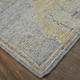 Feizy Grafton 69FMF Blue Gray Yellow Area Rug