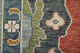Feizy Karina 69G4F Red Gray Ivory Area Rug