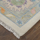 Feizy Karina 69G9F Ivory Orange Blue Area Rug