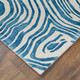 Feizy Lorrain 8920F Blue Ivory Area Rug