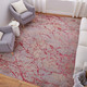 Feizy Pryor 39NEF Pink Gray Taupe Area Rug