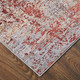 Feizy Pryor 39NGF Red Gray Blue Area Rug