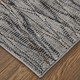 Feizy Sonora 39NXF Gray Ivory Tan Area Rug