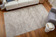Feizy Vancouver 39NPF Ivory Tan Brown Area Rug
