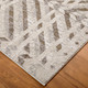 Feizy Vancouver 39NQF Ivory Tan Brown Area Rug