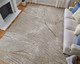 Feizy Waldor 39NBF Taupe Brown Silver Area Rug
