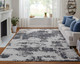 Feizy Zarah 8917F Ivory Gray Blue Area Rug