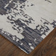 Feizy Zarah 8917F Ivory Gray Blue Area Rug