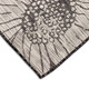 TransOcean Carmel 8483 48 Sunflower Field Black Rug