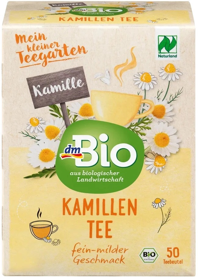Buy Dm Organic Chamomile Tea 50 Bags at DailyFormulas.com