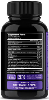 NutraChamps Liver Detox & Cleanse 27-In-1 Liver Support Formula -- 60 Veggie Capsules